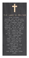 Framed Lord's Prayer - Chalk