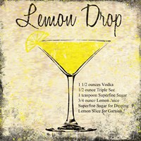 Framed Lemon Drop