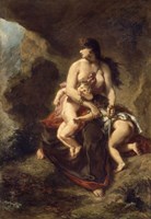 Framed Medea Kills Her Children, 1862