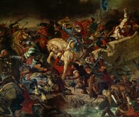 Framed Battle of Taillebourg July 21, 1242