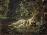 Framed Death of Ophelia