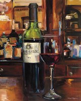 Framed Reflection of Wine III