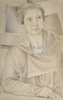 Framed Portrait of Madame Lipchitz, 1918
