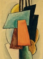 Framed Study For Painterly Architectonis, 1916