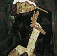 Framed Poet (Self-Portrait), 1911