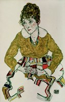 Framed Portrait Of The Artist's Wife, 1917