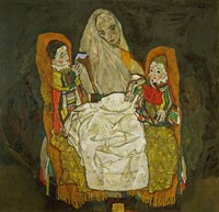 Framed Mother With Two Children, 1915