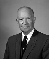 Framed President Dwight Eisenhower