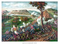 Framed Battle of Missionary Ridge
