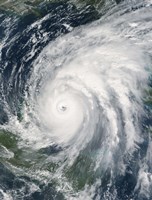 Framed Hurricane Wilma
