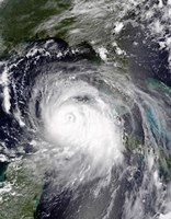 Framed Hurricane Katrina