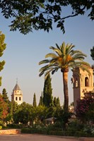 Framed Spain, Granada, Alhambra The Generalife gardens