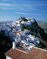 Framed White Village of Casares, Andalusia, Spain