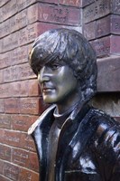Framed John Lennon, Mathew Street, Liverpool, England