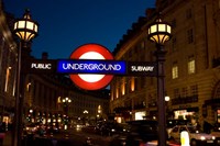 Framed England, London Subway, Tube Entrance