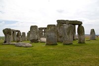 Framed Stonehenge Monument, England