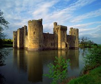 Framed Bodiam Castle, Sussex, England