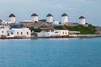 Framed Windmills, Horia, Mykonos, Greece