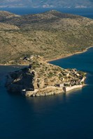 Framed Greece, Crete, Lasithi, Plaka: Spinalonga Island