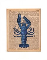 Framed Vintage Lobster