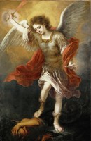 Framed Archangel Michael Hurls the Devil into the Abyss, c. 1665-1668