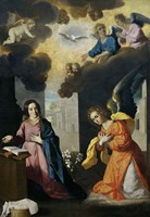 Framed Annunciation, 1638-1639