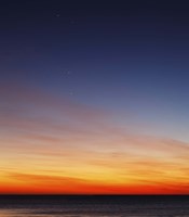 Framed Conjunction of Venus, Mercury, Jupiter and Mars at Dawn