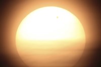 Framed Venus Transiting in front of the Sun I