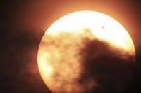 Framed Venus Transiting in front of the Sun III