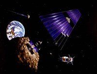 Framed asteroid Mining Mission