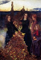 Framed Autumn Leaves, 1856