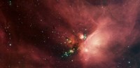 Framed Rho Ophiuchi Nebula