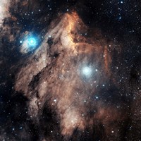 Framed Pelican Nebula III