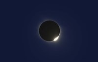 Framed Total Solar Eclipse