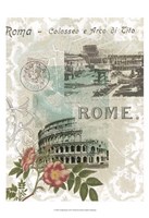 Framed Visiting Rome