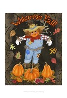 Framed Fall Scarecrow I