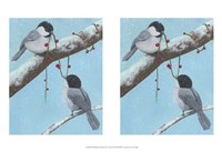 Framed Chickadee Christmas IV 2-Up