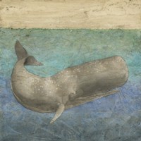 Framed Diving Whale II