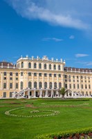 Framed Schonbrunn Palace, Garden