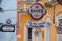 Framed Danube River Cafe and Bar