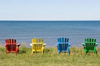 Framed Beach Chairs on Prince Edward Island