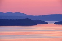 Framed Nipigon Bay in Twilight