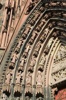 Framed Details of the East Facade, Cathedrale Notre Dame