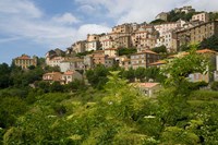 Framed Village of Pieve, Corsica, France