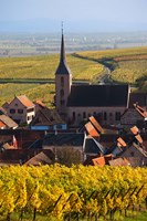 Framed Blienschwiller, Alsatian Wine Route