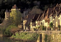 Framed Dordogne River, La Roque-Gageac, France