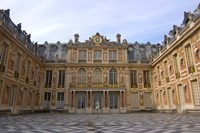 Framed Marble Courtyard, Versailles, France