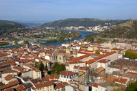 Framed Aerial View of Vienne, France