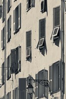 Framed Details of a Building in Corsica