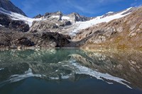 Framed Lake and Glacier Simonykees